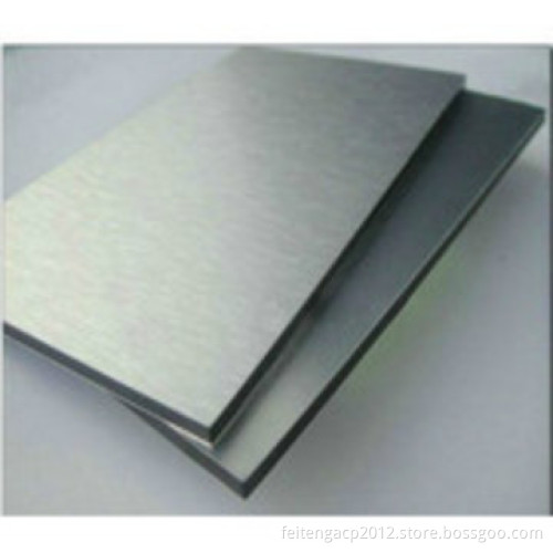 Qualified Silver Brushed Aluminum Composite Panel